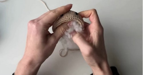 Crochet Bunny Ring Rattle 3