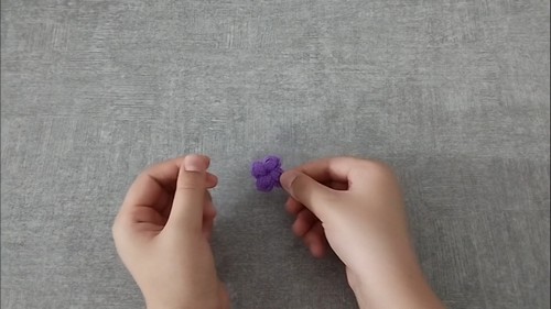 Crochet Tic Tac Toe Game Set With Pouch 3