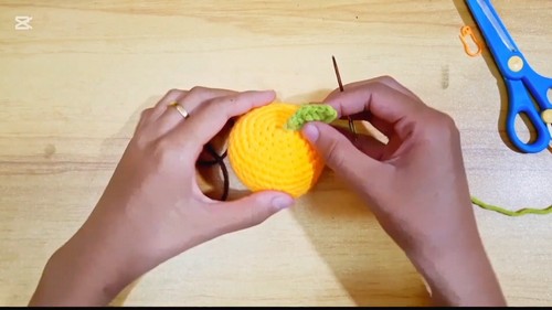 Unique Easy Crochet Orange Amigurumi 3