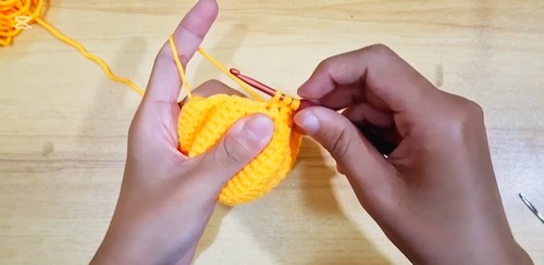 Unique Easy Crochet Orange Amigurumi 2