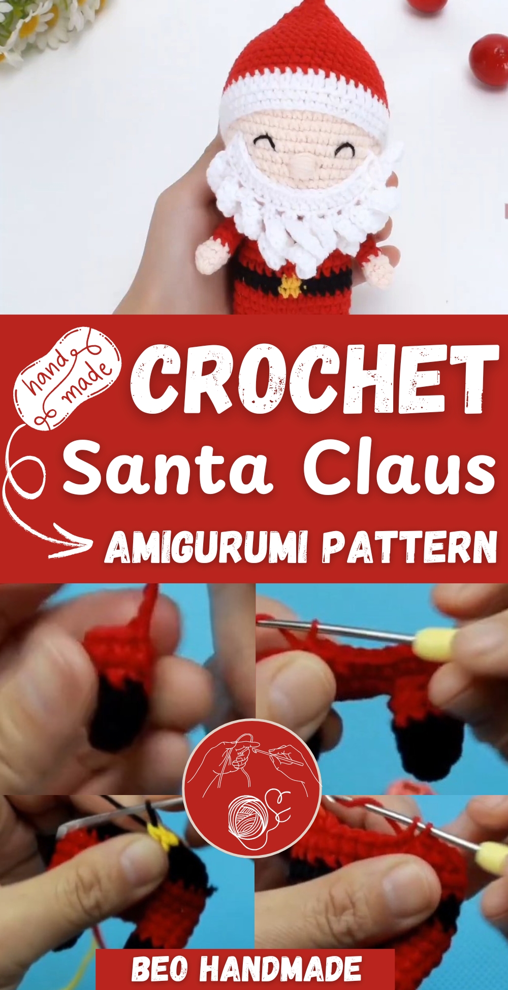 Crochet Santa Claus Amigurumi
