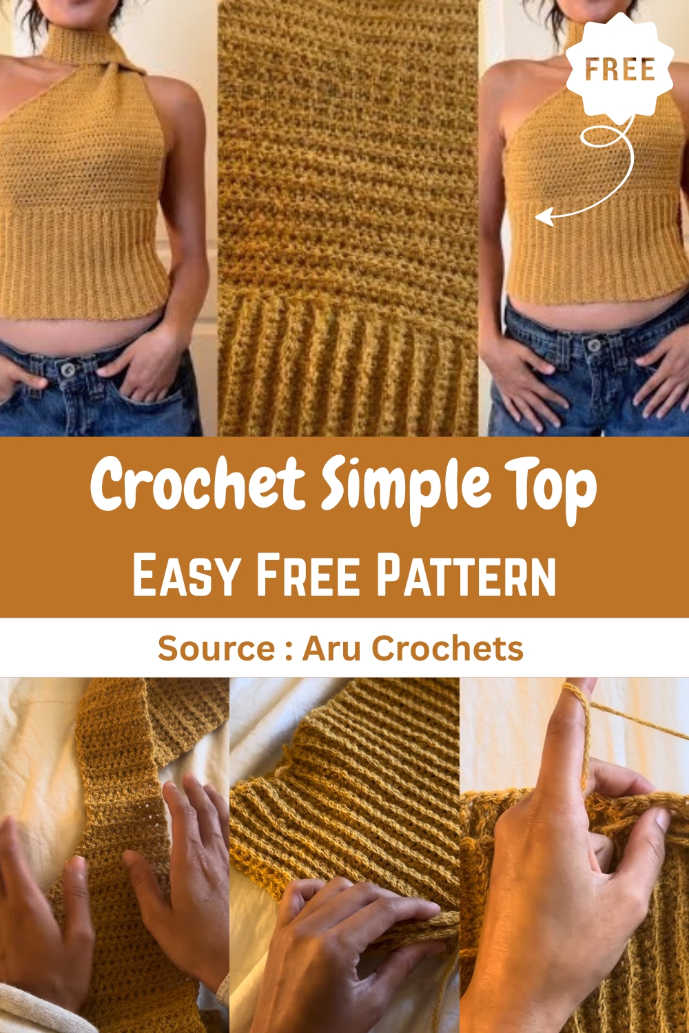 Crochet Simple Top 