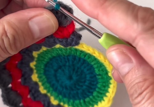 Crochet Thanksgiving Coaster 2