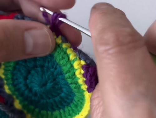 Crochet Thanksgiving Coaster 3