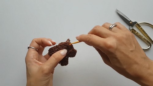 How To Crochet Gingerbread man 1