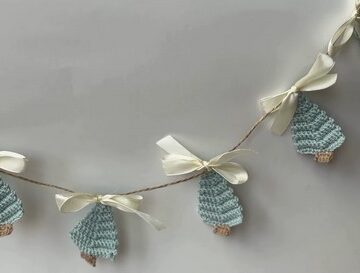 Unique Easy Crochet Tree Garland 5