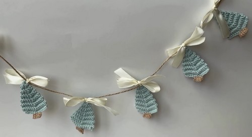 Unique Easy Crochet Tree Garland 5