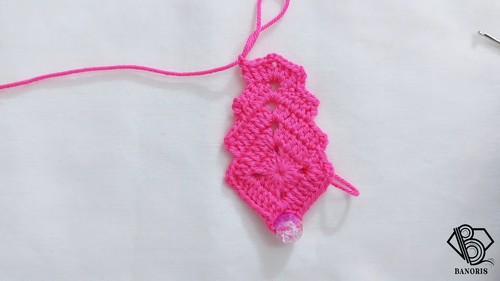 Cute Single Color Crochet Christmas Earrings 4