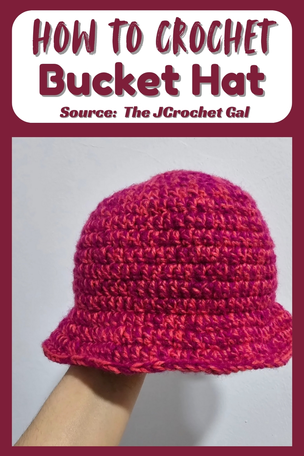 How To Crochet Bucket Hat