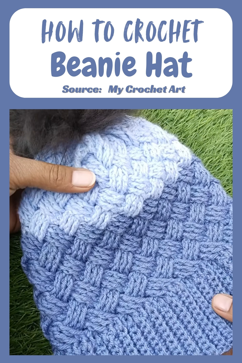 Simple Easy Crochet Beanie Hat