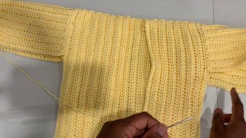 Crochet Baby Cardigan 1