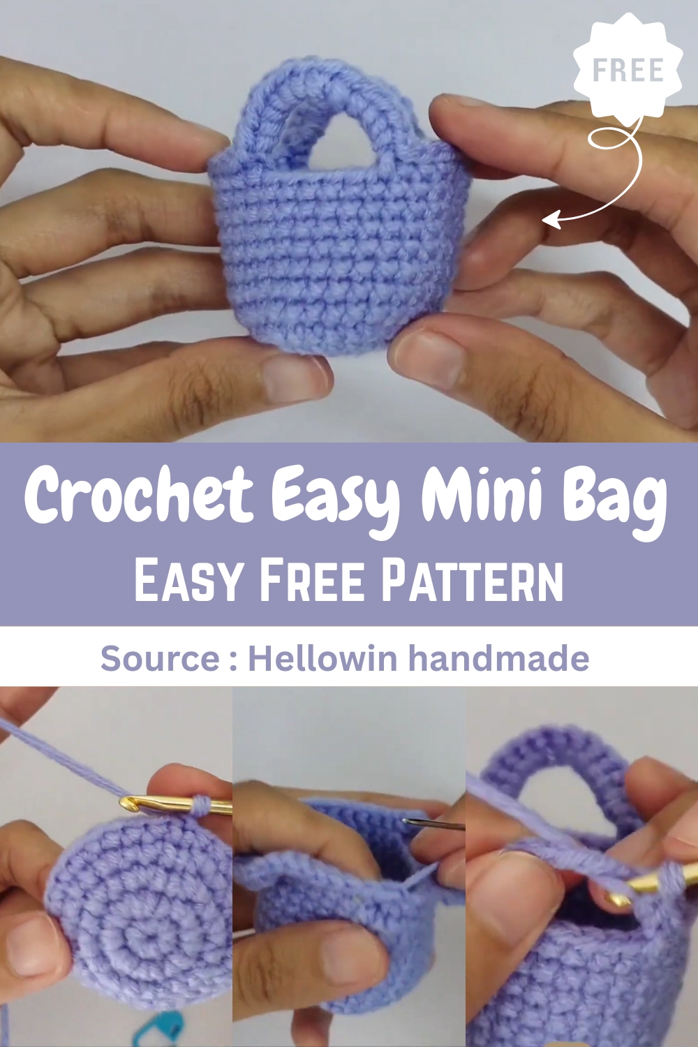 Crochet Easy Mini Bag