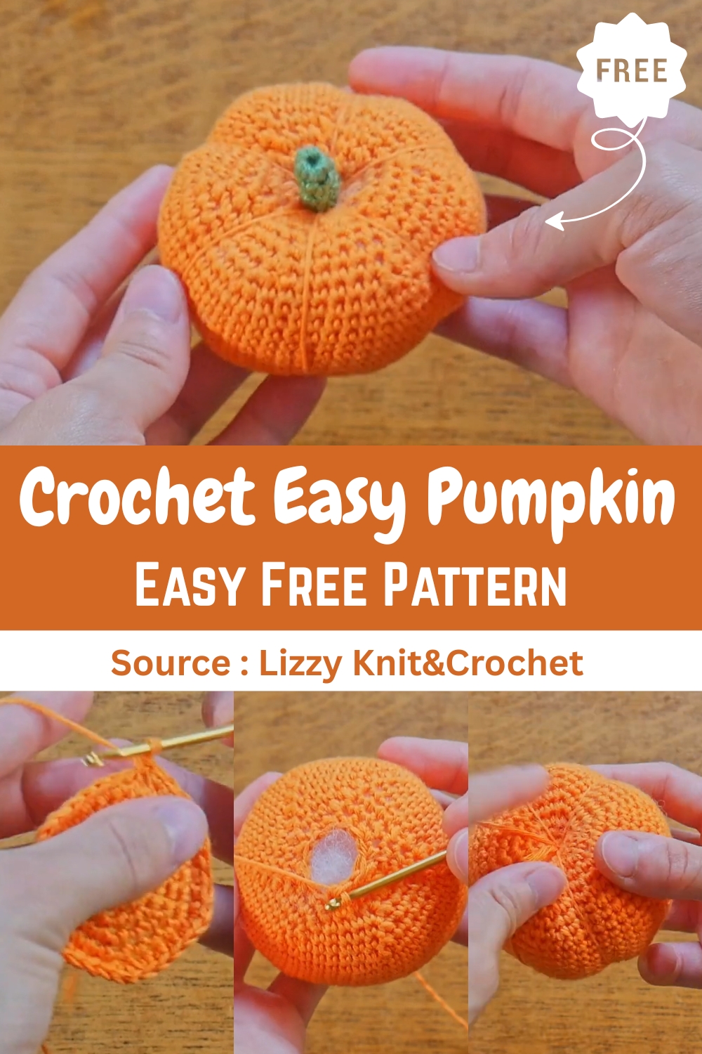 Crochet Easy Pumpkin