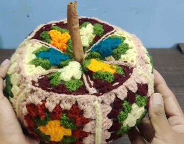 Crochet Pumpkin 4