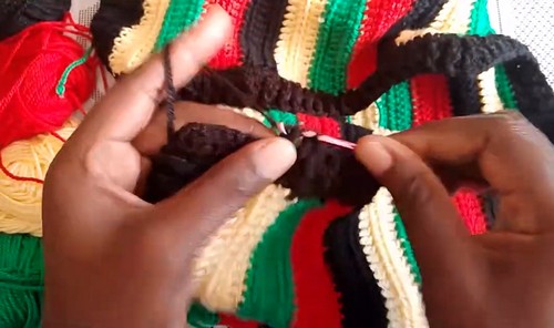 Crochet Rasta Pullover 3