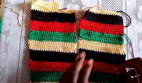 Crochet Rasta Pullover 1