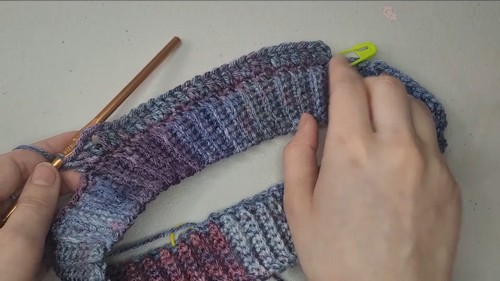 Crochet Raglan Sweater 1