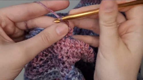 Crochet Raglan Sweater 2