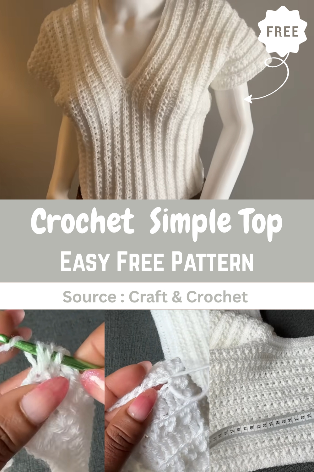 Crochet Simple Top