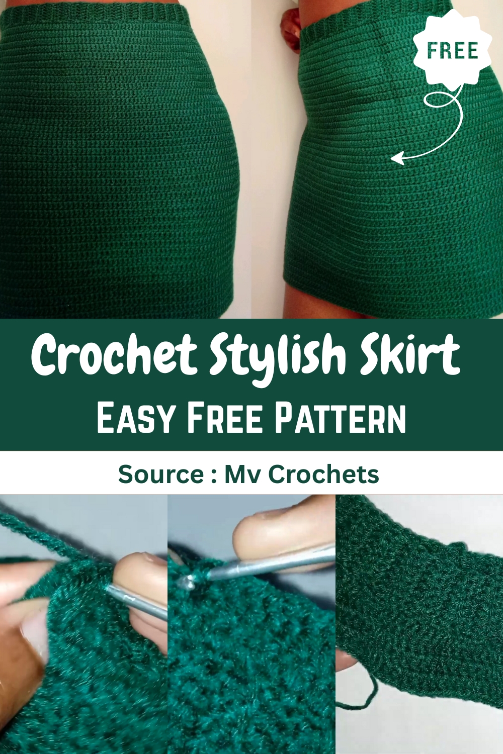 Crochet Stylish Skirt