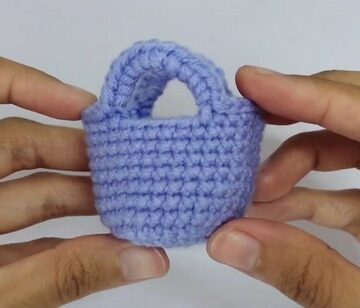 Crochet Easy Mini Bag 3