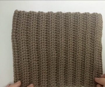 Crochet Simple Scarf 3