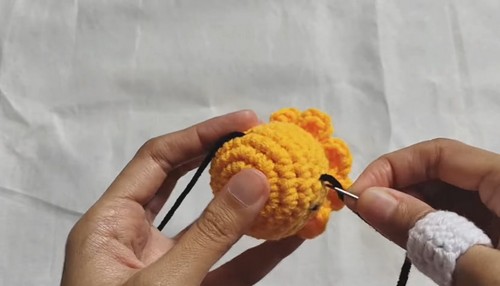 Crochet Octopus Keychain 3