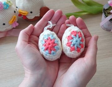 Crochet Egg Decoration 4