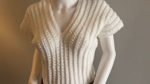 Crochet Simple Top 4