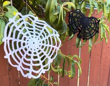 Crochet Spider Web 4