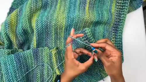 Crochet Simple Cardigan 2