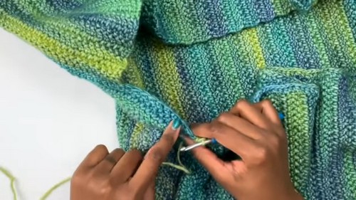 Crochet Simple Cardigan 3