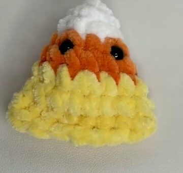 Crochet Candy Corn 4