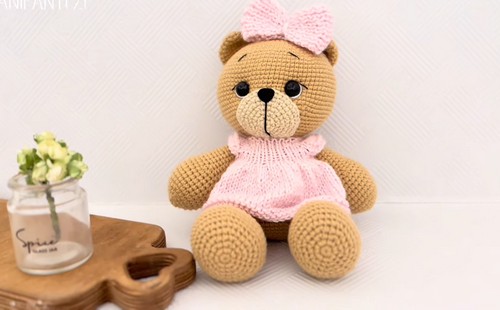 Crochet Teddy Bear 4