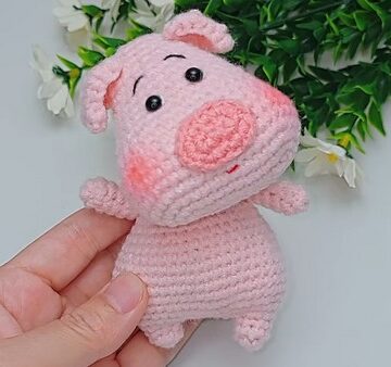 Crochet Pig Amigurumi 4