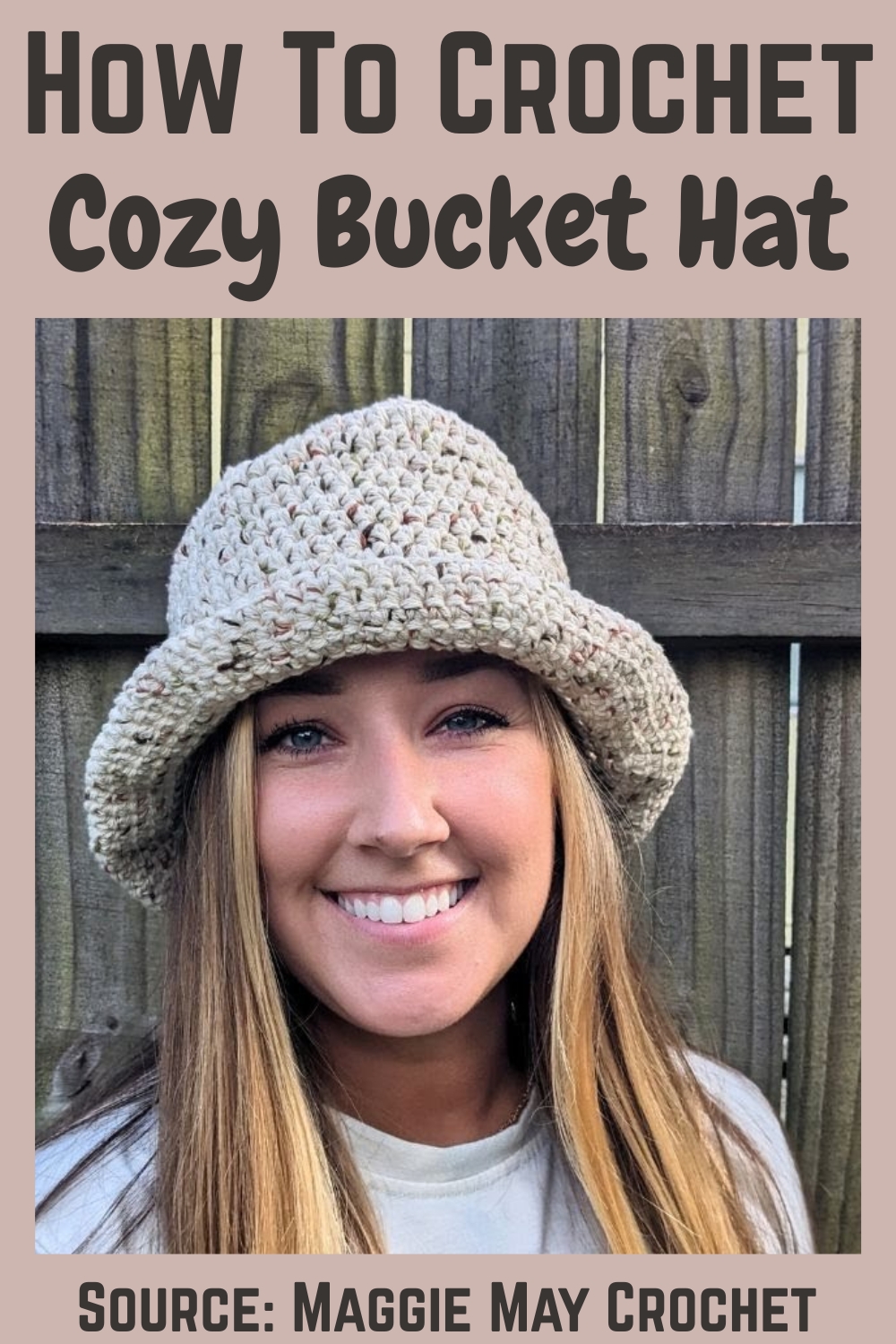 Unique Simple Crochet coziest Bucket Hat