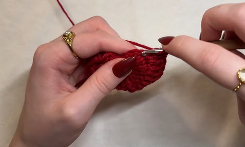 Crochet Heart Ornaments 2