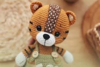 Crochet Tiger Doll 4