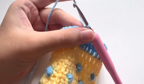 Crochet Pufferfish Pouch 2