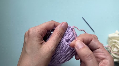 Crochet Simple Seam 2