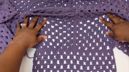 Crochet Simple Cardigan 3