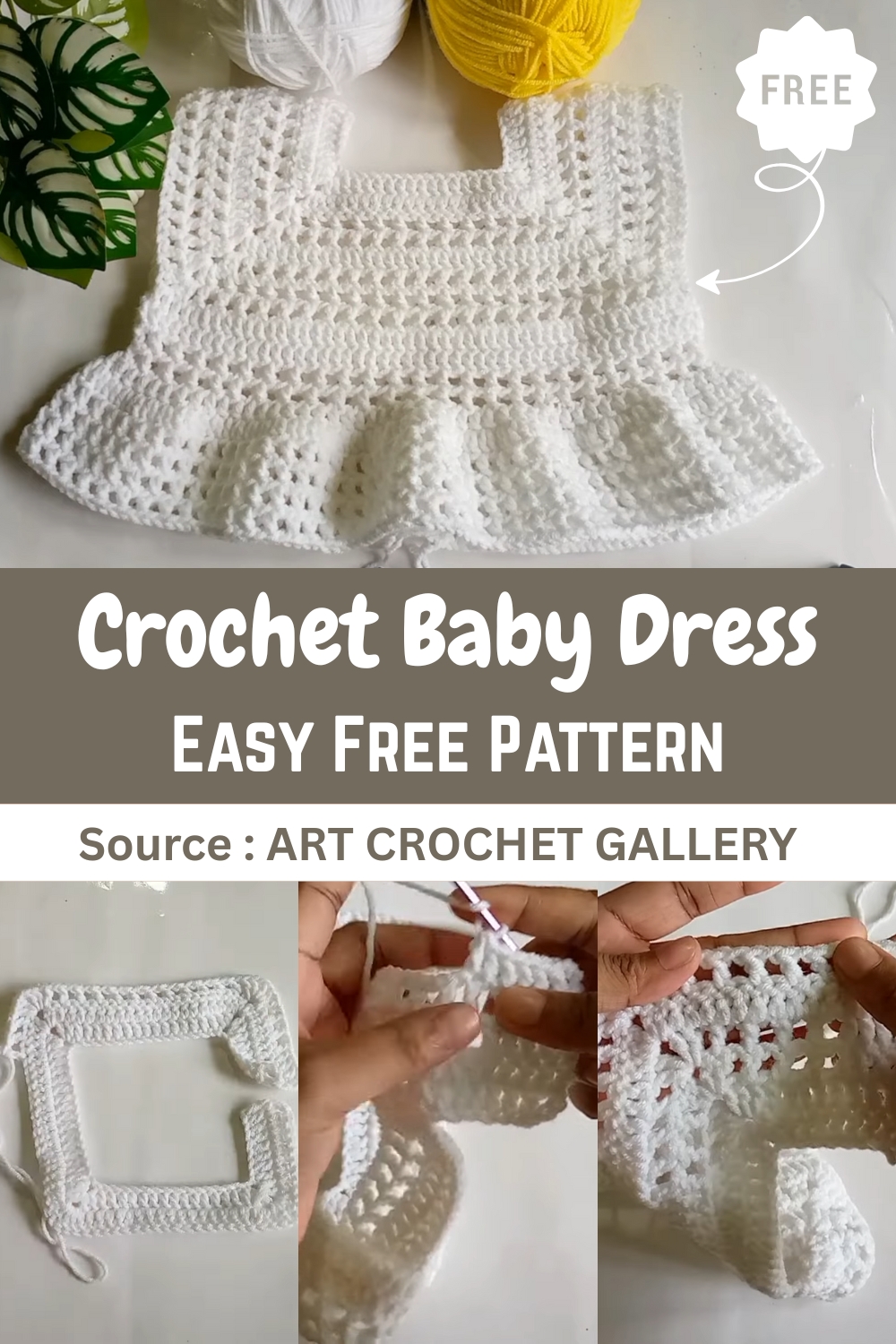 Crochet Baby Dress