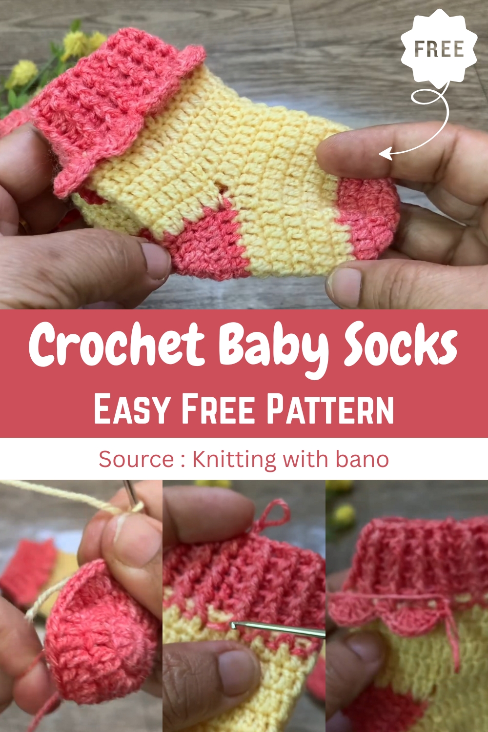 Crochet Baby Socks