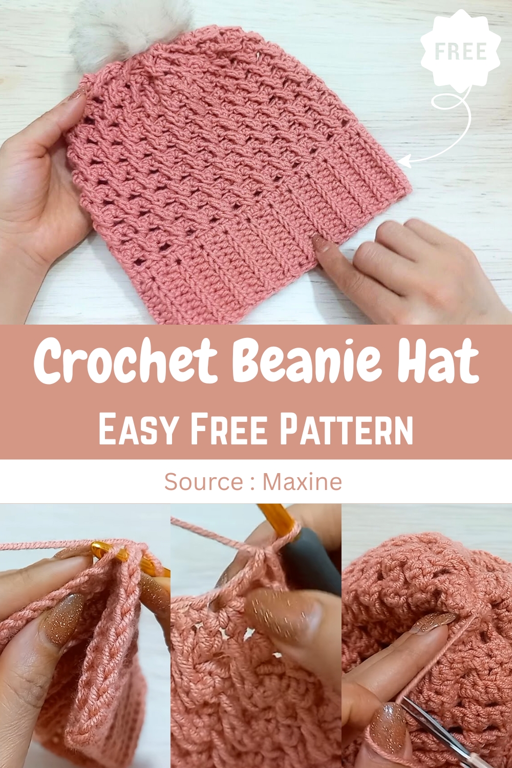 Crochet Beanie Hat