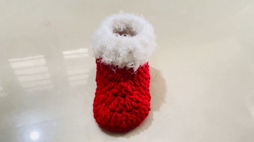 Crochet Baby Shoes 4