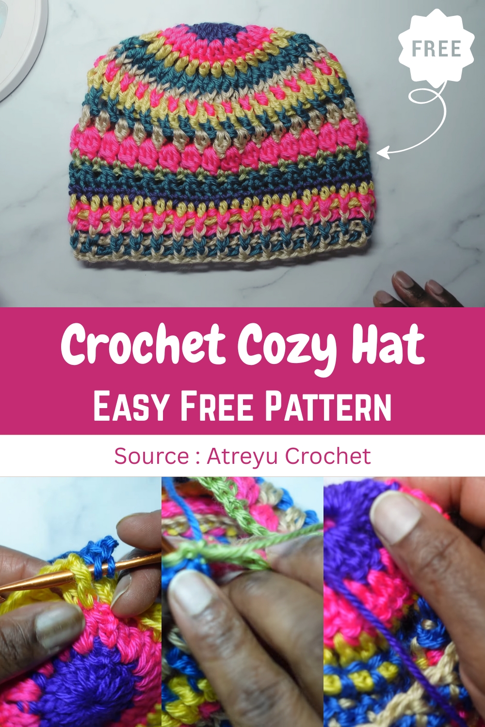 Crochet Cozy Hat