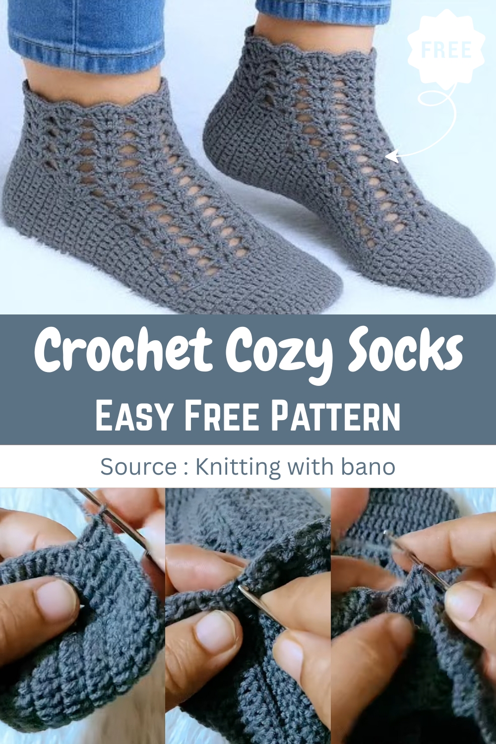 Crochet Cozy Socks