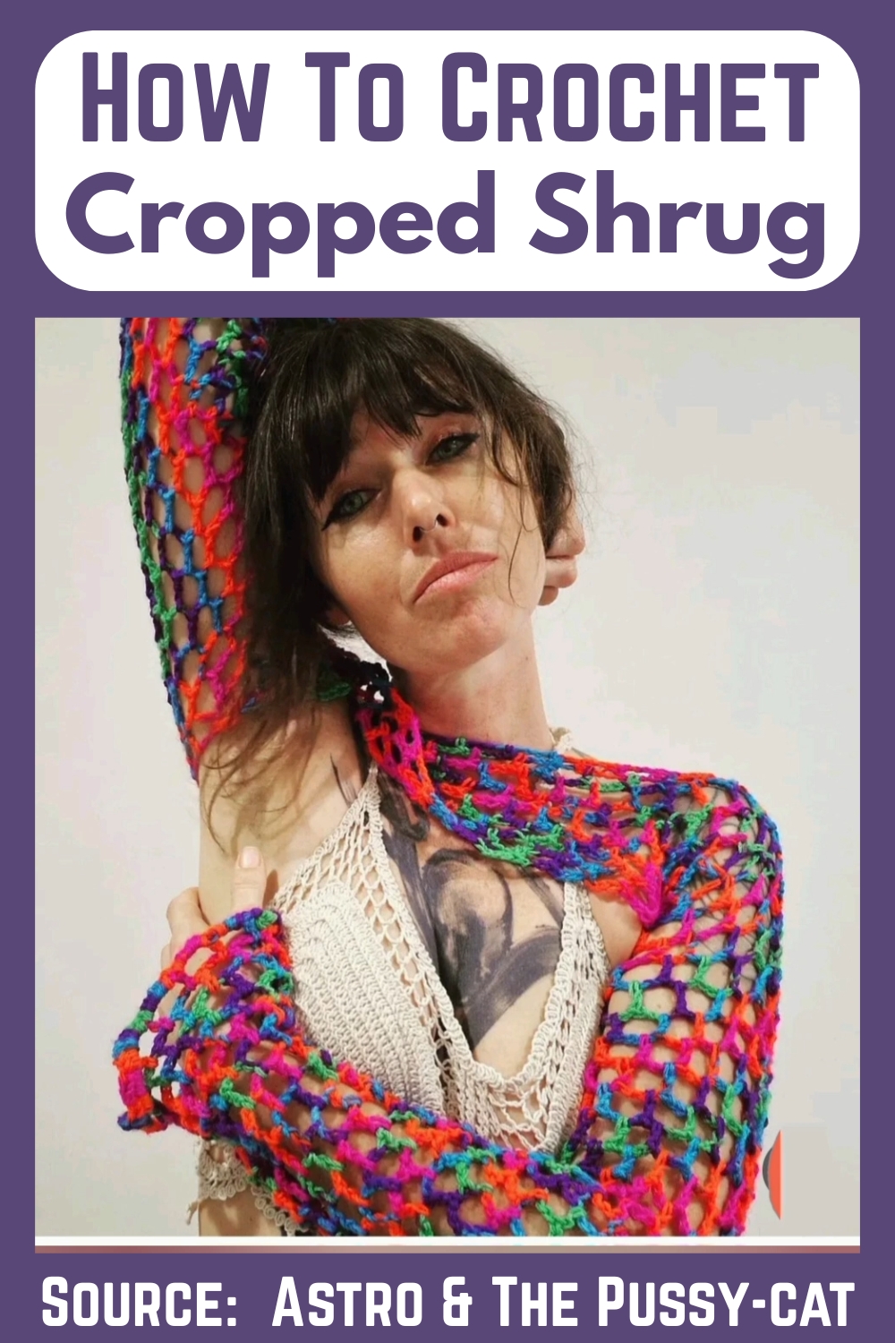Crochet Cropped Shrug