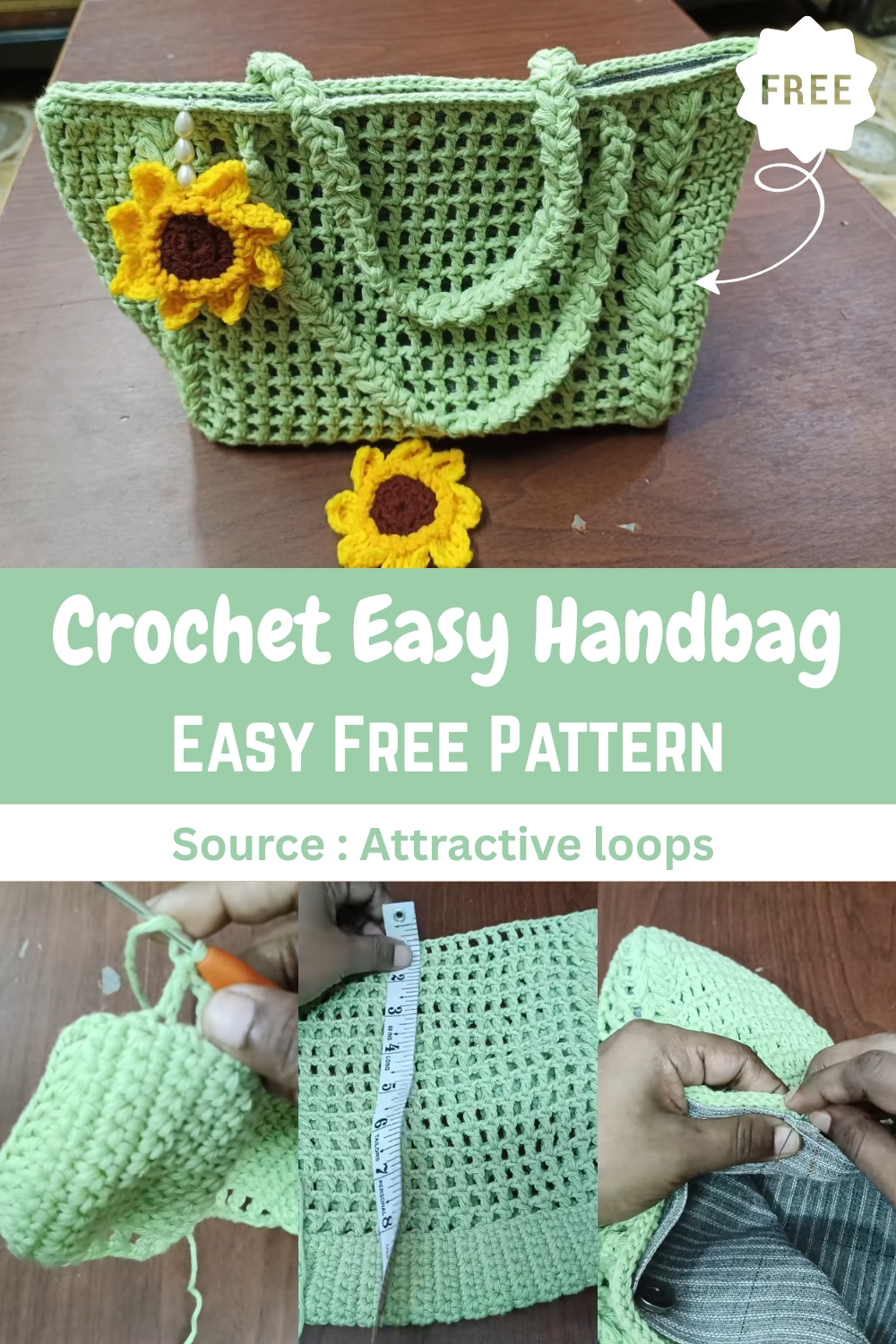 Crochet Easy Handbag