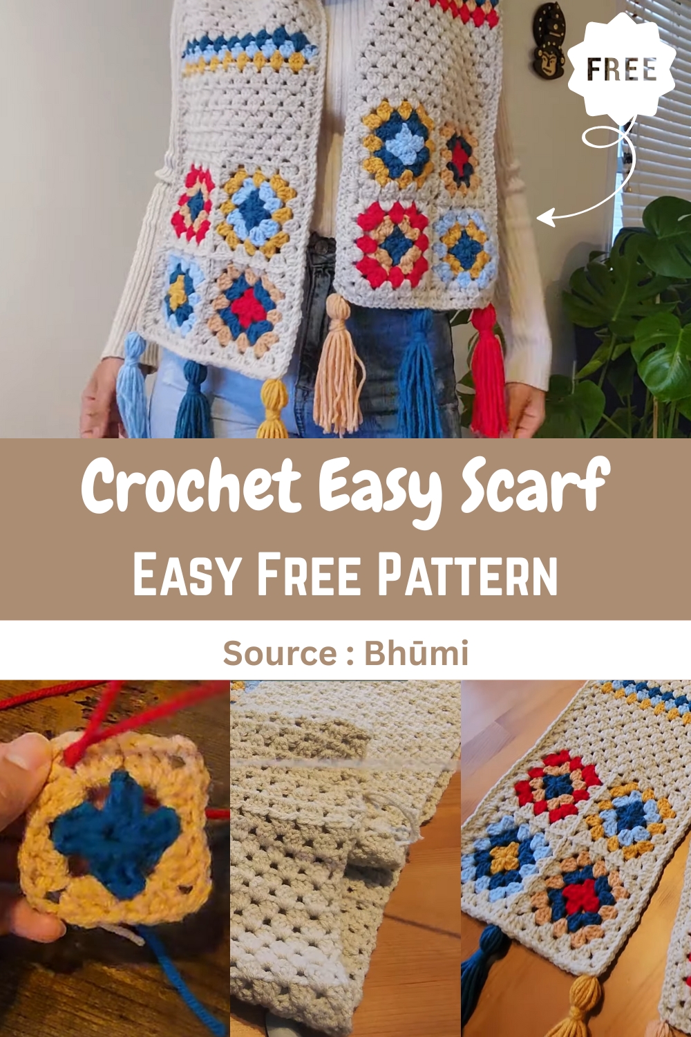 Crochet Easy Scarf